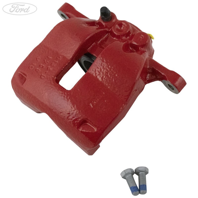 Fiesta ST ST-Line O/S Drivers Side Front Brake Caliper Red 2013-2019