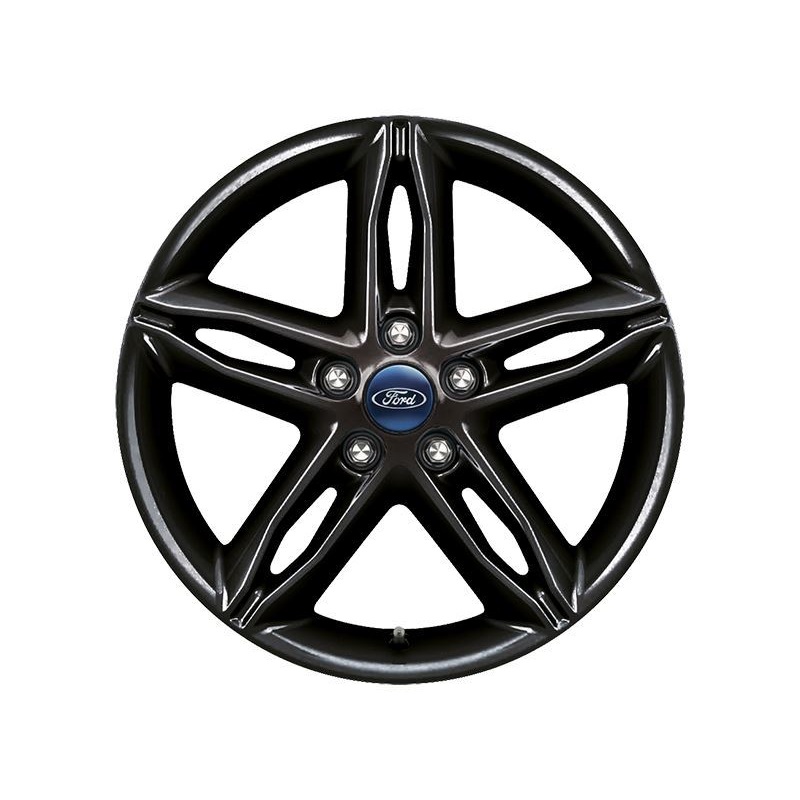 FOCUS/C-MAX ALLOY WHEEL 17 5 X 2-SPOKE DESIGN,ABSOLUTE BLACK