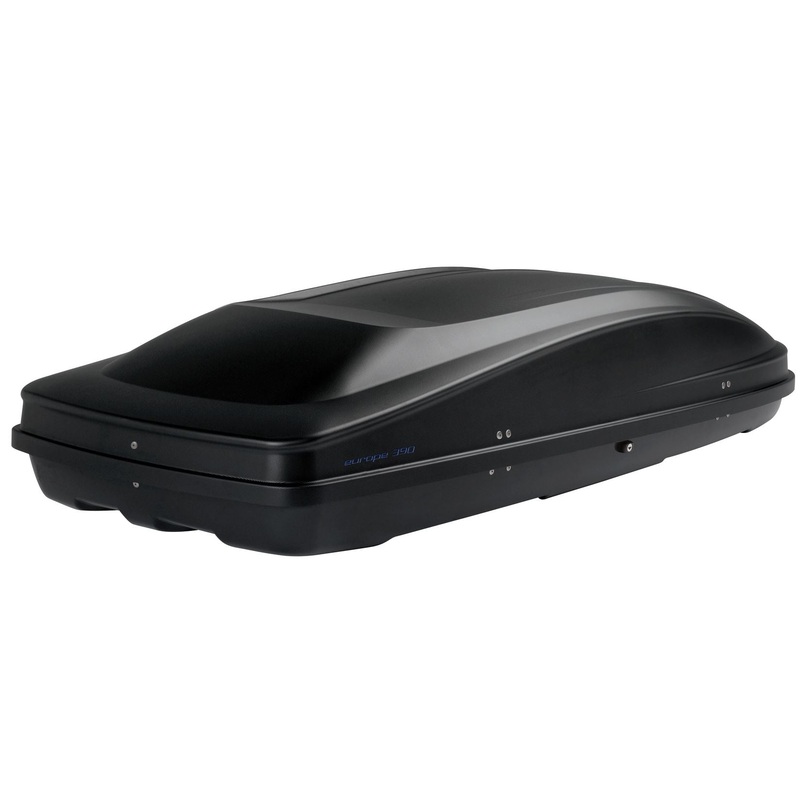 G3* MATT BLACK ROOF BOX ELEGANCE EUROPE 390, MATT BLACK