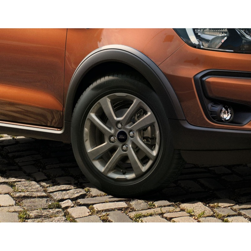 KA+ FROM 03/2018 ALLOY WHEEL 15 4 X 2-SPOKE DESIGN,ROCK METALLIC
