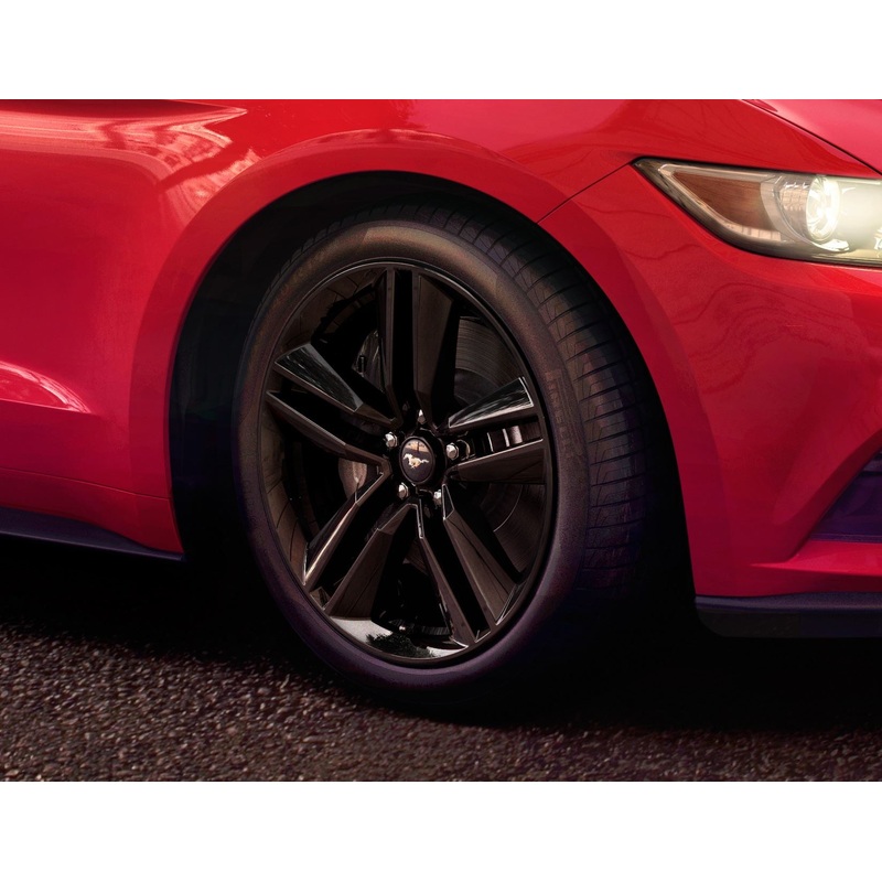 MUSTANG 03/2015-03/2023 ALLOY WHEEL 19 5 X 2-SPOKE DESIGN,BLACK
