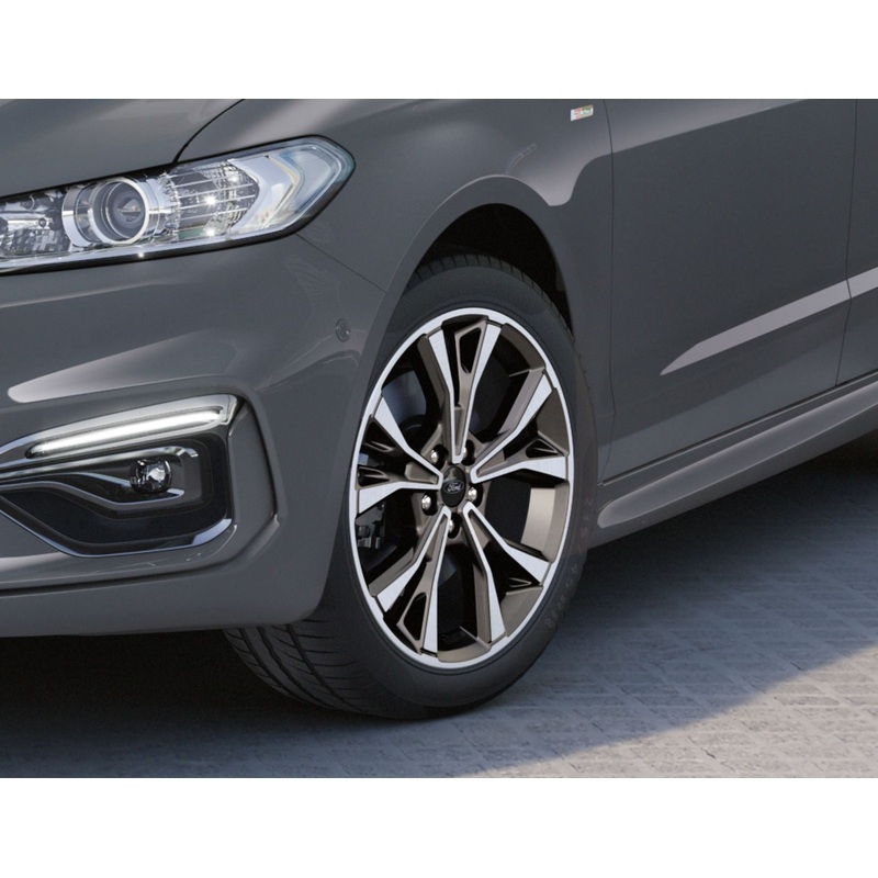 ALLOY WHEEL 18 5 X 2-SPOKE DESIGN,TARNISH DARK MACHINED