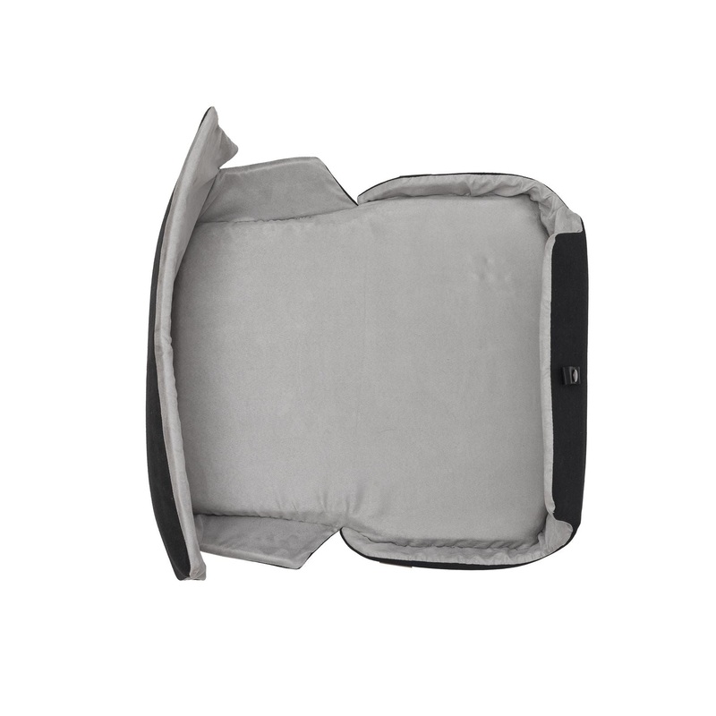 4PETS* CAREE REPLACEMENT SEAT CUSHION FOR CAREE TRANSPORT BOXES,COOL GREY