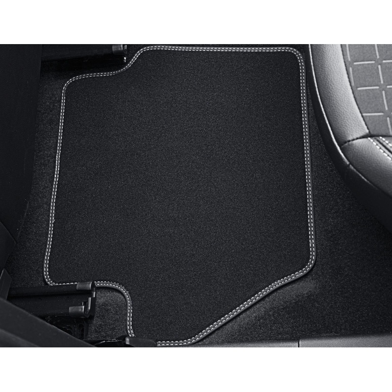 FIESTA FROM 07/2017 PREMIUM VELOURS FLOOR MATS REAR,VIGNALE DESIGN