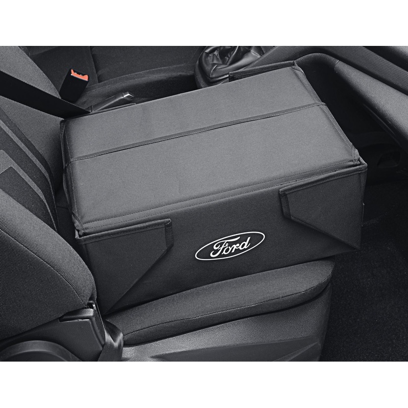 FOLDABLE ORGANIZER BOX BLACK FABRIC