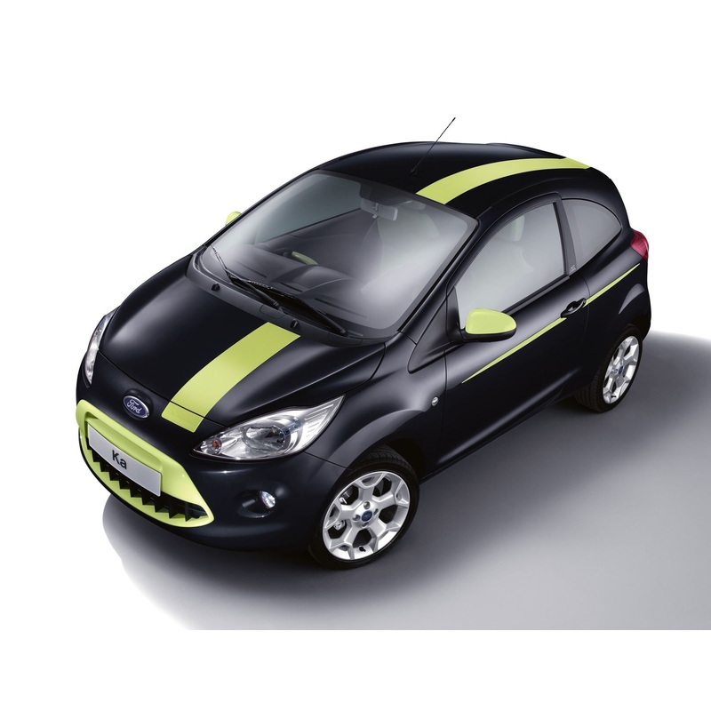 KA 09/2008-05/2016 DECOR STRIPES FOR BODY SIDE,JUMP (GREEN)