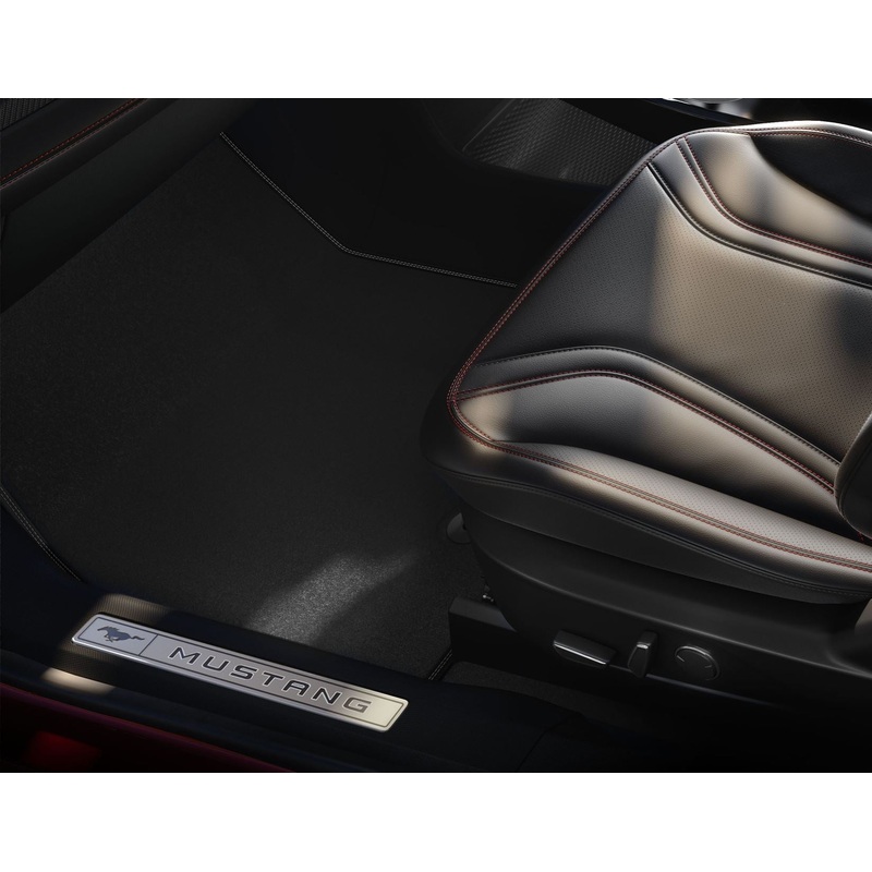 MUSTANG MACH-E FROM 07/2020 PREMIUM VELOURS FLOOR MATS FRONT,BLACK
