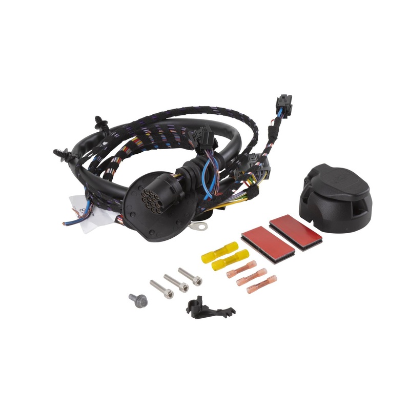 MUSTANGMACHE ELECTRICAL KIT FOR TOW BAR REQUIRED FOR THE FITMENT OF THE DETACHABLE TOW BAR. 13 PIN CONNECTOR