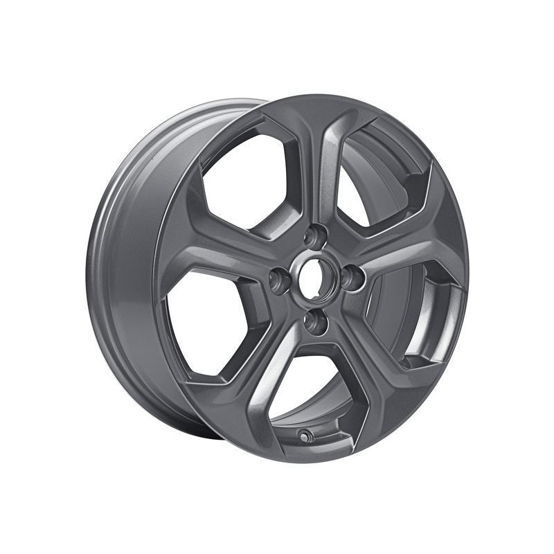 FIESTA 11/2012-06/2017 ALLOY WHEEL 17 5-SPOKE DESIGN,ROCK METALLIC