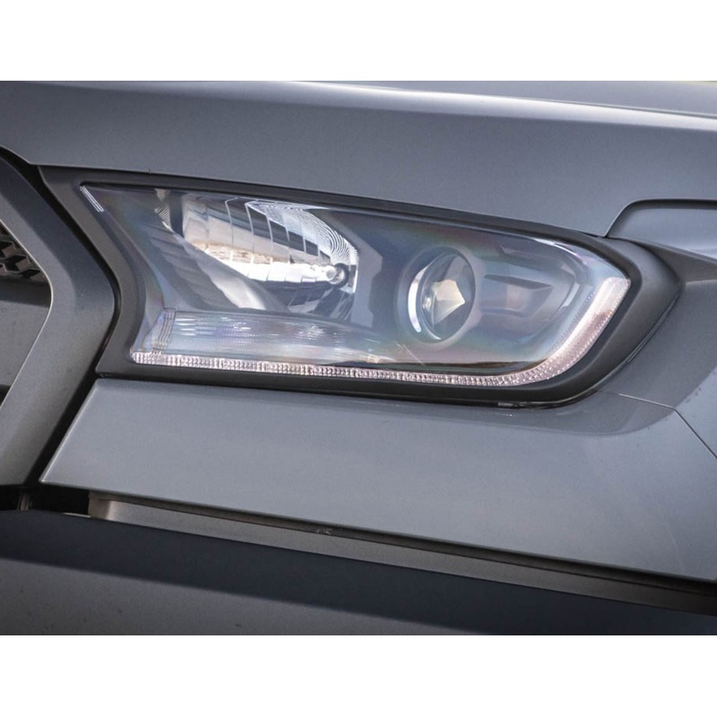 RANGER 01/2012-06/2022 PICKUP ATTITUDE* HEADLAMP COVER KIT MATTE BLACK SURROUND