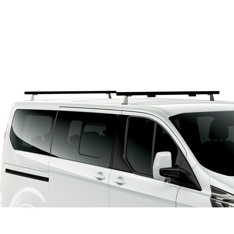 TRANSIT/TOURNEO CUSTOM Q-TOP (Q-TECH)* ROOF BASE CARRIER WITH SET OF 2 ROOF CROSSBARS