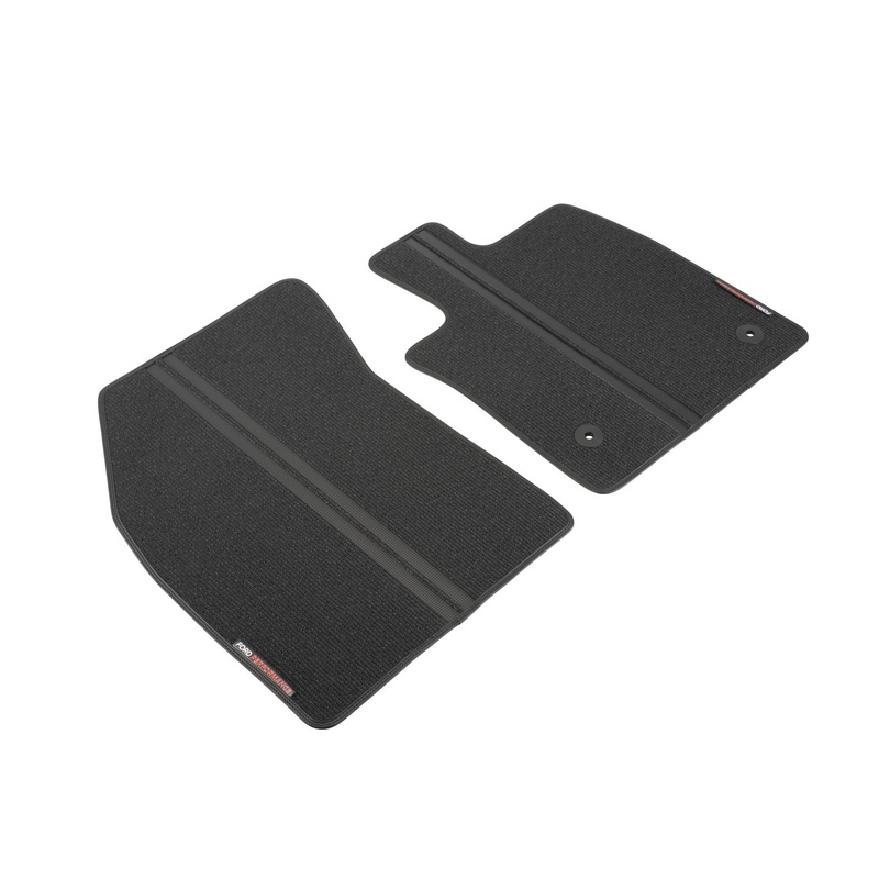 FOCUS FROM 04/2018 PERFORMANCE FLOOR MATS FRONT,BLACK