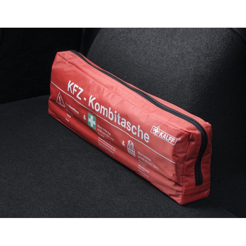 KALFF* SAFETY PACK IN RED NYLON BAG,STANDARD TRIO