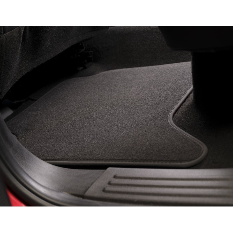 RANGER FROM 06/2022 CARPET FLOOR MATS REAR,BLACK