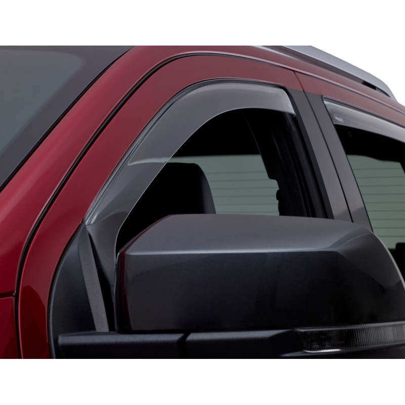RANGER FROM 06/2022 CLIMAIR* WIND DEFLECTORS FOR FRONT DOOR WINDOWS,TRANSPARENT