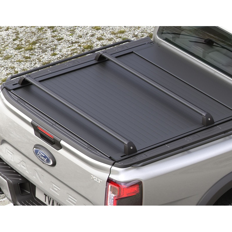 RANGER FROM 06/2022 CROSS BARS BLACK,FOR ROLLER TYPE TONNEAU COVER