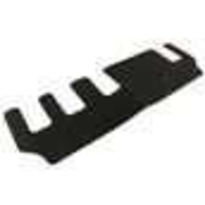 TRANSIT CUSTOM 01/2012-09/2023 CARPET FLOOR MATS REAR,BLACK