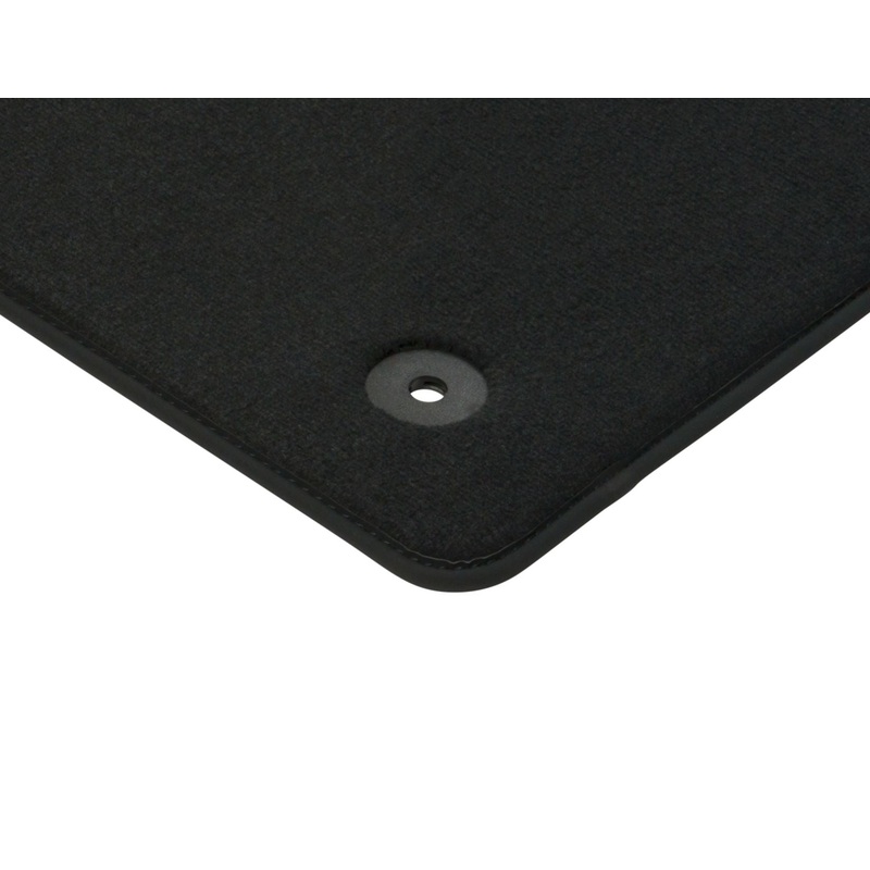 TRANSIT/TOURNEO CUSTOM CARPET FLOOR MATS FRONT,BLACK