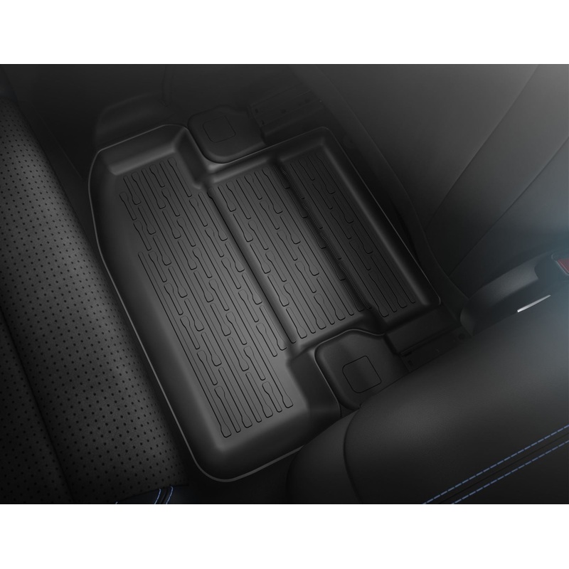 MUSTANG FROM 10/2023 RUBBER FLOOR MATS FRONT AND REAR,BLACK