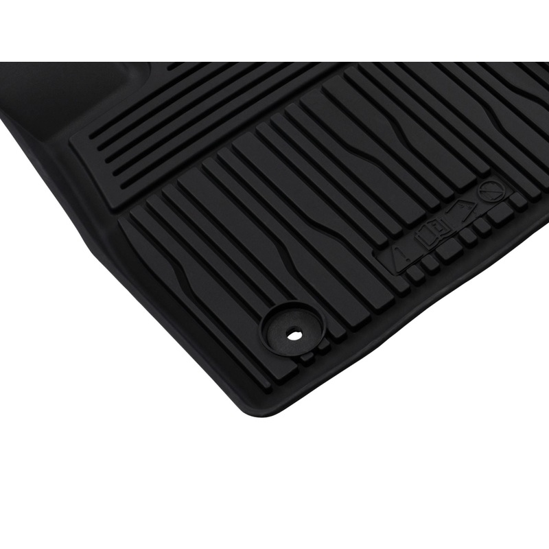 TOURNEO/TRANSIT COURIER RUBBER FLOOR MATS FRONT,BLACK