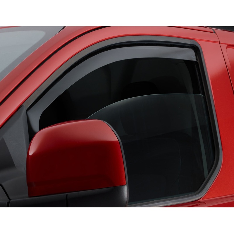 TOURNEO/TRANSIT CUSTOM CLIMAIR* WIND DEFLECTORS FOR FRONT DOOR WINDOWS,BLACK