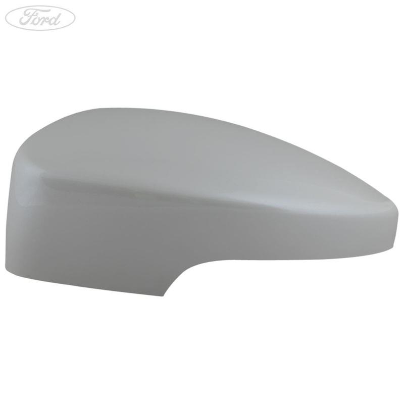 KUGA N/S FRONT DOOR MIRROR COVER PAINTED WHITE PLATINUM