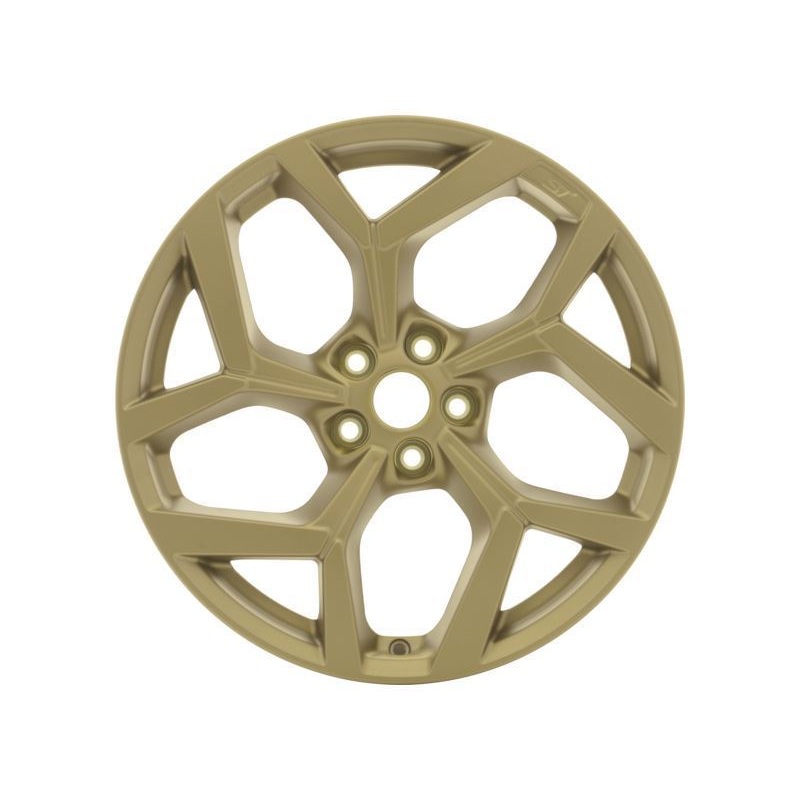 SET OF 4 PUMA ALLOY WHEELS 19 5 X 2-SPOKE DESIGN, AURORA GOLD