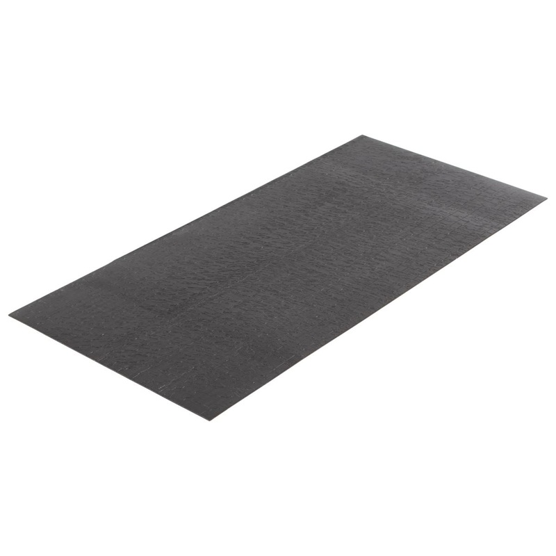SOUND REDUCING NOISE MATS BLACK SET OF 6 PIECES
