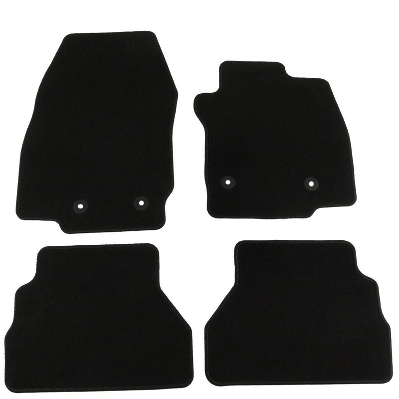 B-MAX FRONT & REAR FLOOR MATS VELOUR WITH SERGE EDGE 2012-