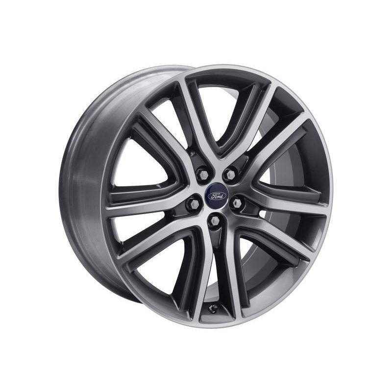 SET OF 4 EDGE ALLOY WHEEL 20 5 X 2-SPOKE DESIGN, ULTRA-BRIGHT MACHINED FACE WITH PREMIUM PAINTED POCKETS, 2016 – 2021