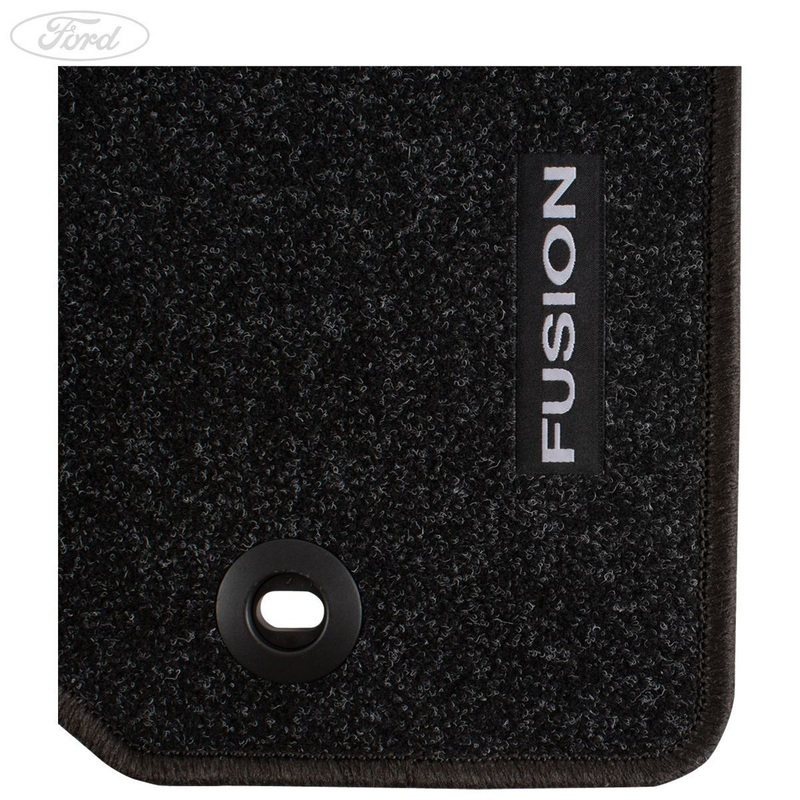 FIESTA MK6 FUSION FRONT & REAR CONTOUR FLOOR MAT SET VELOUR