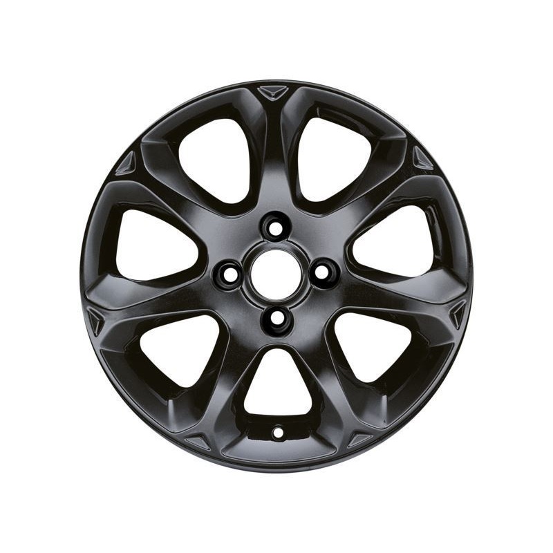 SET OF 4 FIESTA ALLOY WHEEL 16 7-SPOKE DESIGN, PANTHER BLACK 09/2008 – 10/2012