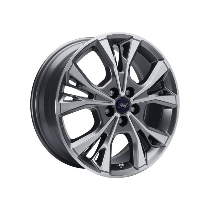 SET OF 4 S-MAX – GALAXY ALLOY WHEEL 18 5-SPOKE Y DESIGN, ROCKMETALLIC MACHINED, 2015 – 2021