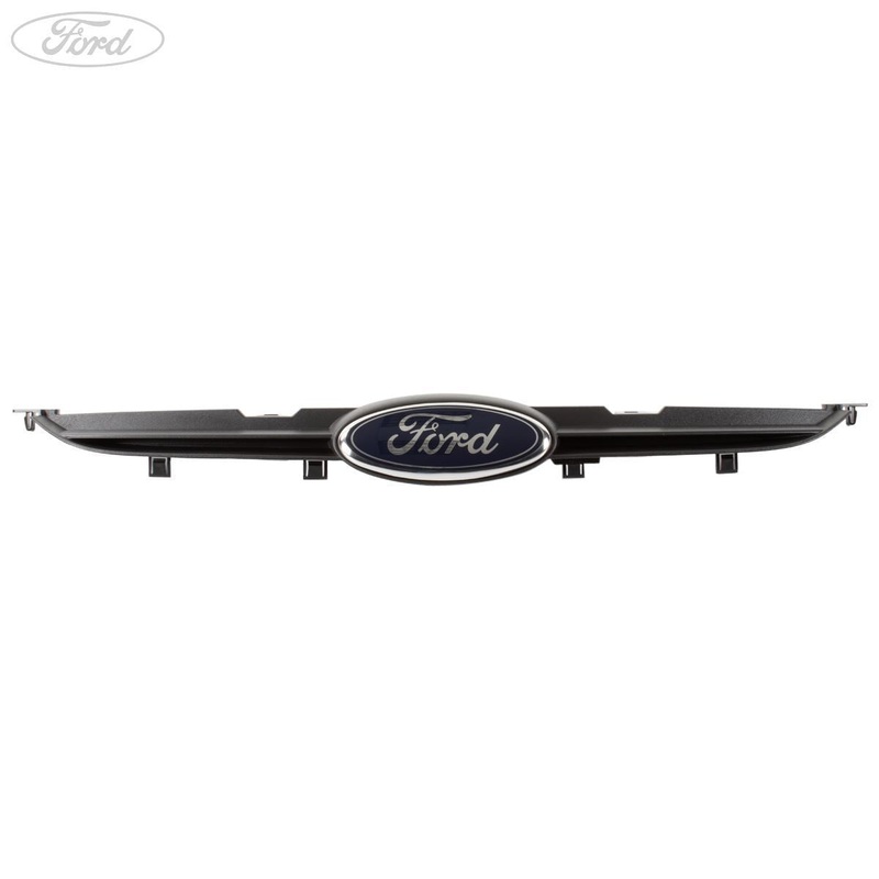 FIESTA FRONT BUMPER UPPER GRILLE MEDIUM GREY 2008-2012