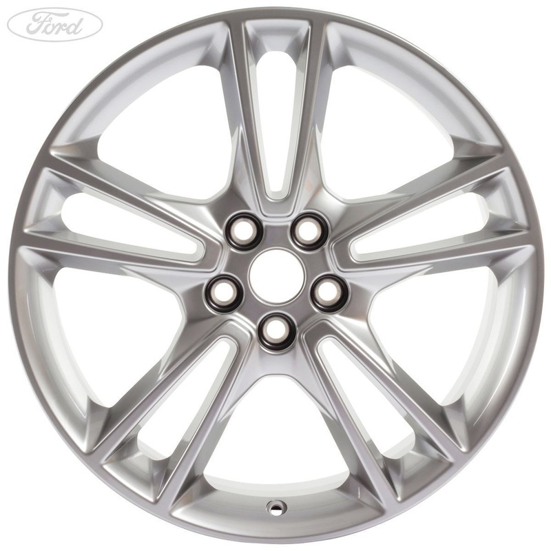 SET OF 4 GALAXY S-MAX 19 ALLOY WHEELS 5X2 SPOKE V DESIGN 8J 2016-