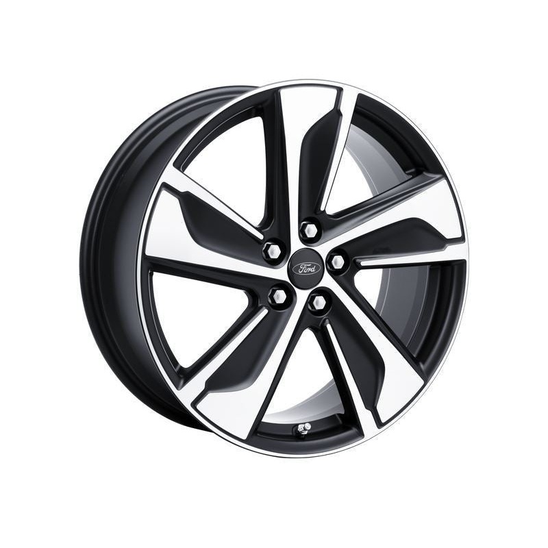 SET OF 4 PUMA ALLOY WHEEL 19 5-SPOKE DESIGN, MATT BLACK / MACHINED 10/2019 –