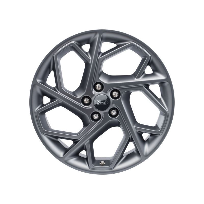 SET OF 4 FOCUS ALLOY WHEELS 18 5-SPOKE DESIGN, MAGNETITE