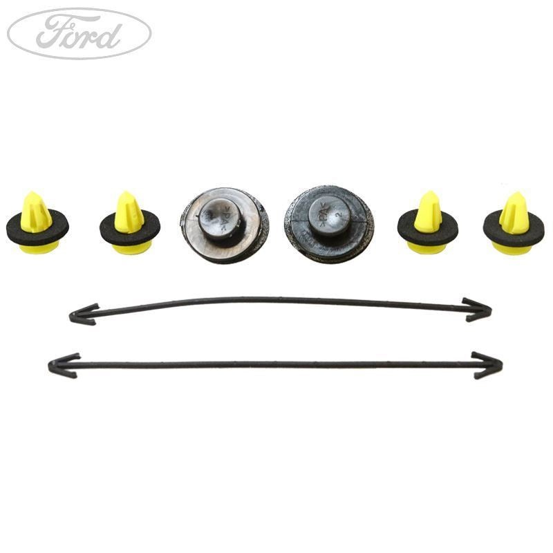 FIESTA MK7 REAR SIDESKIRT FIXING PANEL KIT 3 DOOR 2008-2012