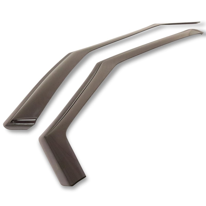 S-MAX CLIMAIR * WIND DEFLECTORS FOR FRONT DOOR WINDOWS, BLACK