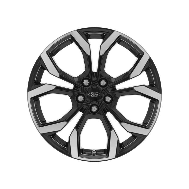 SET OF 4 PUMA ALLOY WHEELS 18 5 X 2-SPOKE Y DESIGN, ABSOLUTE BLACK
