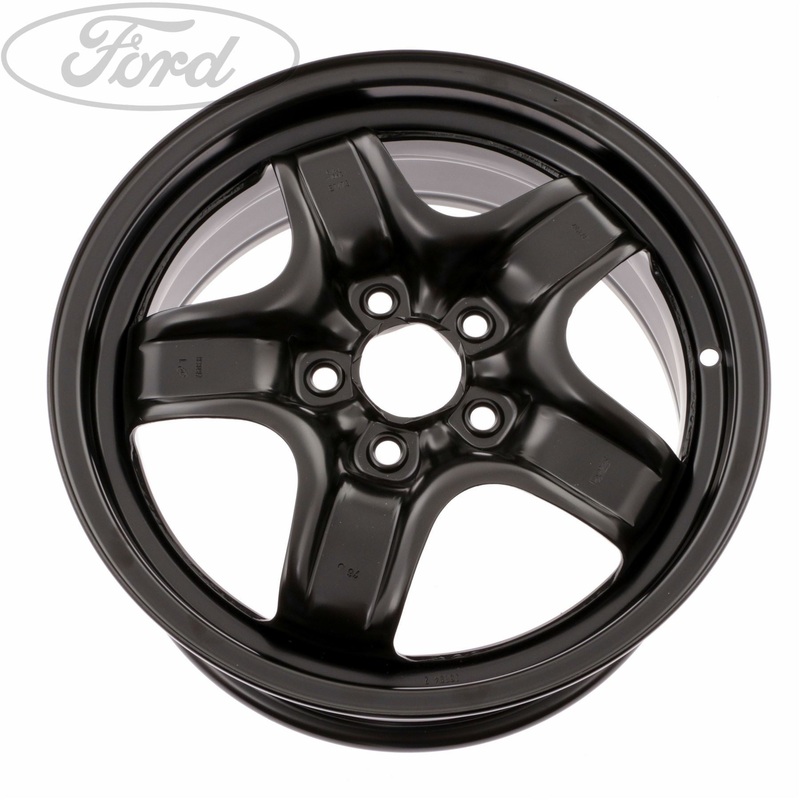FOCUS MK2 & C-MAX 16 STEEL WHEEL 5 SPOKE 6.5JX16 BLACK