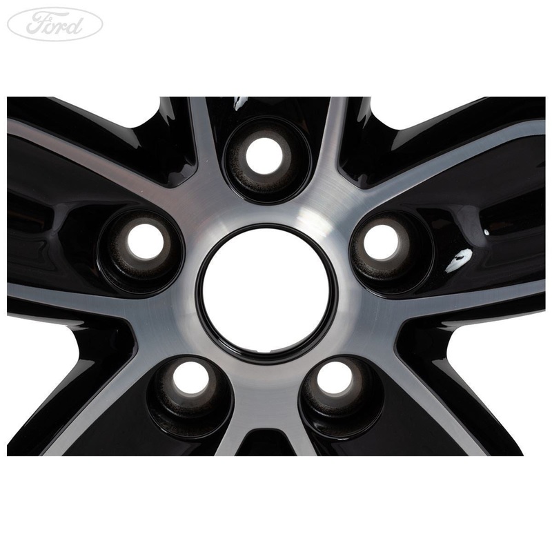 SET OF 4 TRANSIT CONNECT 17 ALLOY WHEELS 5X2 SPOKE 6.5J 2015-2018