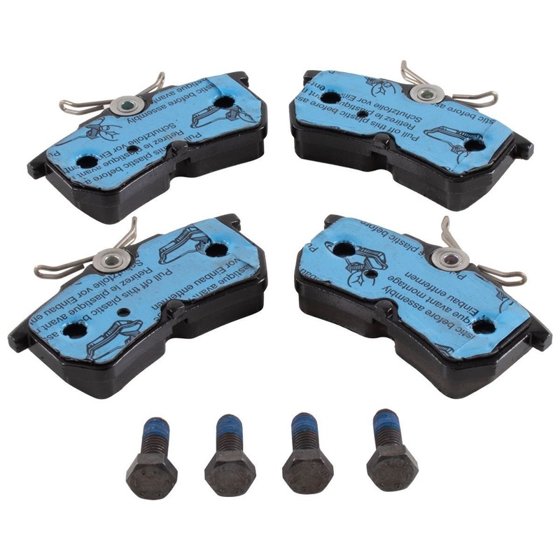 FIESTA REAR BRAKE PADS 4 WHEEL DISC COMFORT 06/2015-