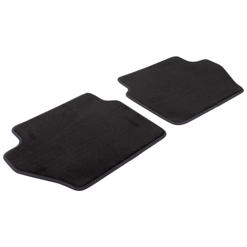 FIESTA ST REAR CONTOUR FLOOR MATS VELOUR 2012-2019