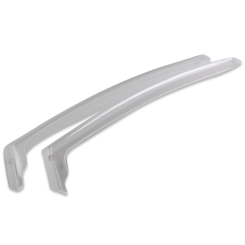 FOCUS CLIMAIR * WIND DEFLECTORS FOR FRONT DOOR WINDOWS, TRANSPARENT
