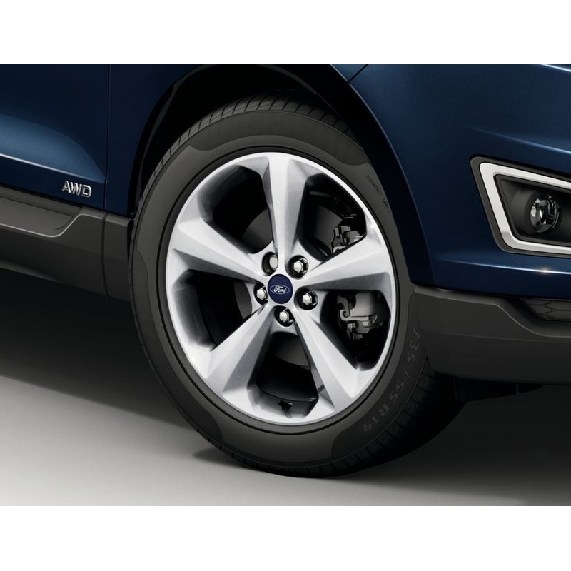 SET OF 4 ALLOY WHEELS WITH FITTING  01/2016